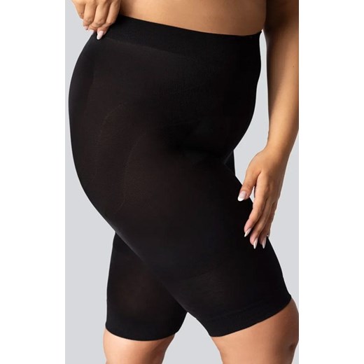 Szorty wyszczuplające ze średnim stanem czarne Smoothwear, Kolor czarny (onyx), Rozmiar 5/6, Mona Queen Size ze sklepu Intymna w kategorii Bielizna wyszczuplająca - zdjęcie 184139565