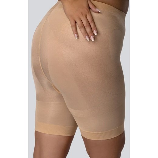 Szorty modelujące plus size jasnobeżowe Smoothwear, Kolor jasny beż (champagne pearl), Rozmiar 6/7, Mona Queen Size ze sklepu Intymna w kategorii Bielizna wyszczuplająca - zdjęcie 184139568