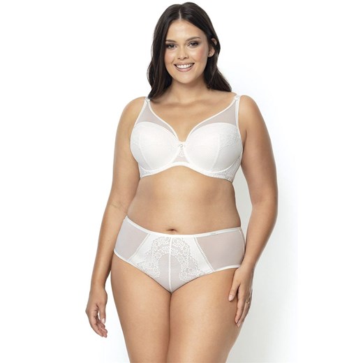 Figi Casilda plus size DF07, Kolor mleczny, Rozmiar XXL, Mefemi ze sklepu Intymna w kategorii Majtki damskie - zdjęcie 184139847