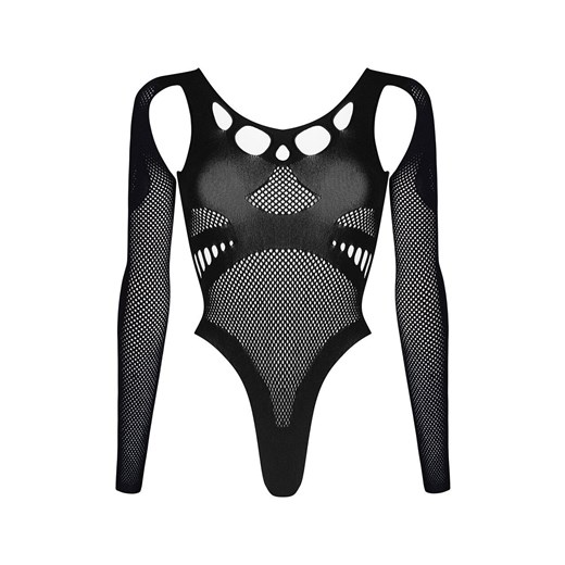 Freedom body damskie Love Rave by Obsessive, Kolor czarny, Rozmiar S/M/L, Freedom ze sklepu Intymna w kategorii Body damskie - zdjęcie 184142057