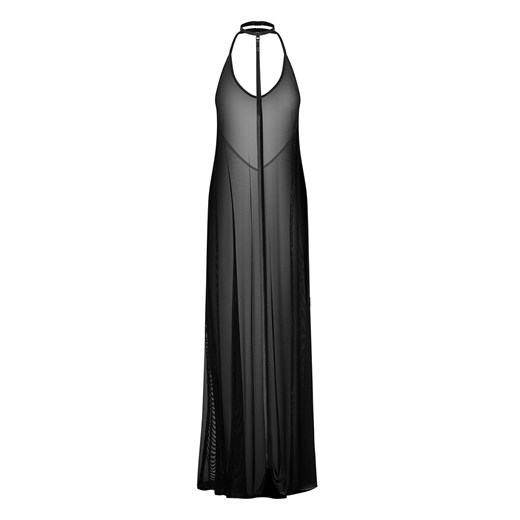 Exquisite długa transparentna sukienka Nuites by Obsessive, Kolor czarny, Rozmiar L/XL, Exquisite ze sklepu Intymna w kategorii Koszule nocne - zdjęcie 184142418