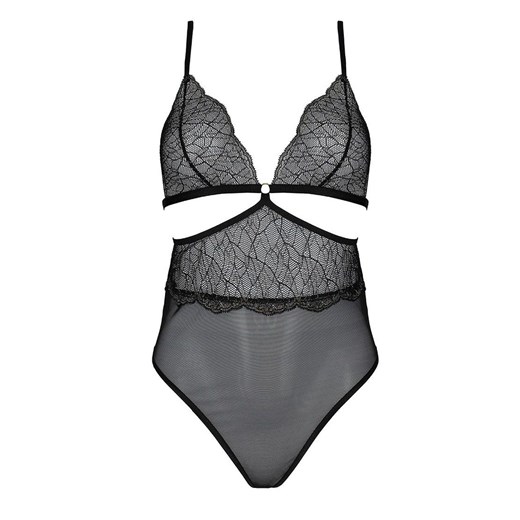Amberly body koronkowe, Kolor czarny, Rozmiar L/XL, Passion ze sklepu Intymna w kategorii Body damskie - zdjęcie 184143599