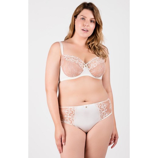 Perla B400 figi, Kolor kremowy, Rozmiar 3XL, Samanta ze sklepu Intymna w kategorii Majtki damskie - zdjęcie 184145689