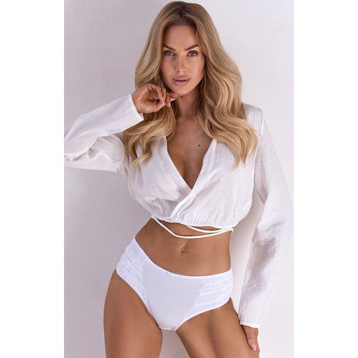Białe figi damskie Tassia LC 6053, Kolor biały, Rozmiar S, LivCo Corsetti Fashion ze sklepu Intymna w kategorii Majtki damskie - zdjęcie 184148237