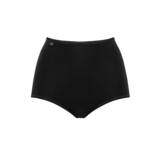 Sloggi 2-pak figi damskie wysokie 24/7 Cotton 10168154-0004, Kolor czarny, Rozmiar 40, Sloggi ze sklepu Intymna w kategorii Majtki damskie - zdjęcie 184148547