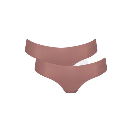 Sloggi 2-pak stringi damskie hipstring ZERO Microfibre 2.0 10214636, Kolor kakao, Rozmiar S, Sloggi ze sklepu Intymna w kategorii Majtki damskie - zdjęcie 184148679