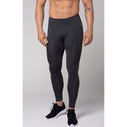 SPAIO PLAY legginsy termoaktywne, Kolor czarno-szary, Rozmiar XL, Spaio ze sklepu Intymna w kategorii Spodnie męskie - zdjęcie 184149109