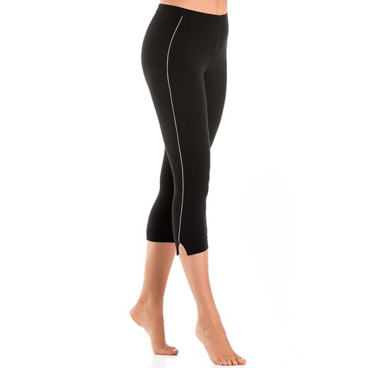 Legginsy 3/4 2204, Kolor czarny, Rozmiar XS, Teyli ze sklepu Intymna w kategorii Spodnie damskie - zdjęcie 184149929