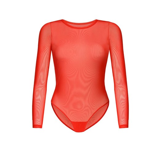 Czerwone siateczkowe body Ero 2406, Kolor czerwony, Rozmiar L, Teyli ze sklepu Intymna w kategorii Body damskie - zdjęcie 184150219