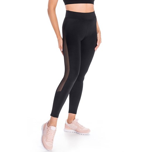 Mappy legginsy sportowe z siateczką 2224, Kolor czarny, Rozmiar 3XL, Teyli ze sklepu Intymna w kategorii Spodnie damskie - zdjęcie 184150357