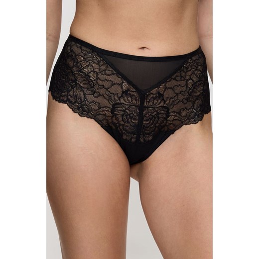 Triumph Peony Florale figi maxi 10181758, Kolor czarny, Rozmiar 42, Triumph ze sklepu Intymna w kategorii Majtki damskie - zdjęcie 184150837