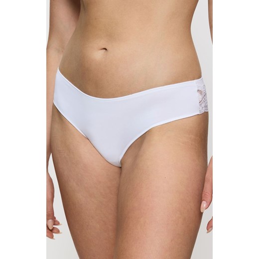 Triumph Lovely Micro Brazilian stringi 10182554, Kolor biały, Rozmiar L, Triumph ze sklepu Intymna w kategorii Majtki damskie - zdjęcie 184150878