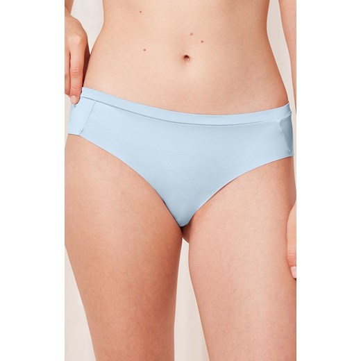 Triumph majtki hipster błękitne Body Make-up Soft Touch EX 10193532, Kolor błękitny, Rozmiar 38, Triumph ze sklepu Intymna w kategorii Majtki damskie - zdjęcie 184151016