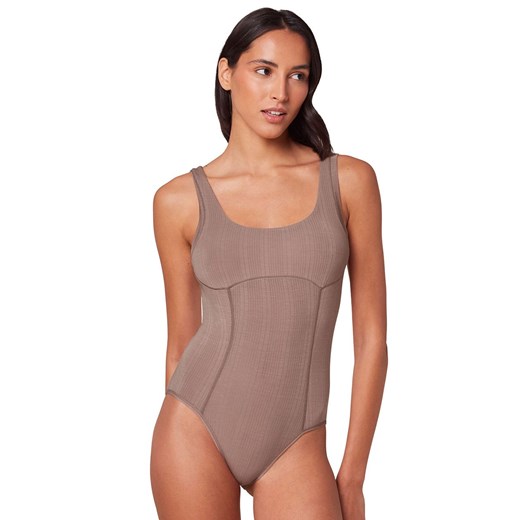 Triumph body damskie Beauty Layers X 10218372, Kolor kakao, Rozmiar S, Triumph ze sklepu Intymna w kategorii Body damskie - zdjęcie 184152247