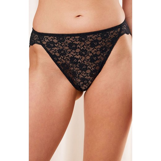 Triumph figi damskie Amourette Highleg Tai 10219109-0004, Kolor czarny, Rozmiar 36, Triumph ze sklepu Intymna w kategorii Majtki damskie - zdjęcie 184152258