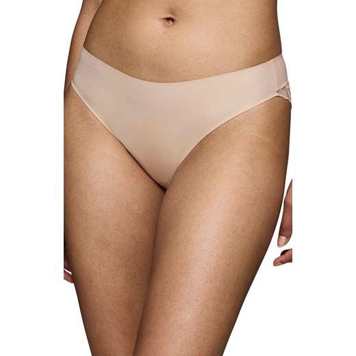 Triumph figi damskie Body Make-Up Illusion Lace Highleg Tai 10219711-00NZ, Kolor beżowy, Rozmiar 38, Triumph ze sklepu Intymna w kategorii Majtki damskie - zdjęcie 184152308