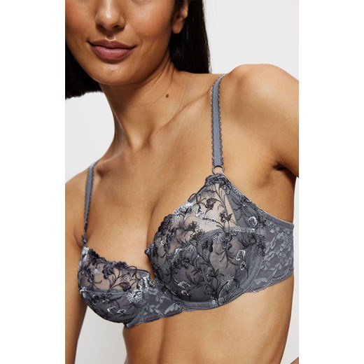 Triumph biustonosz miękki soft Sensual Spotlight W 10219847-00DK, Kolor grafitowy, Rozmiar 75C, Triumph ze sklepu Intymna w kategorii Biustonosze - zdjęcie 184152449