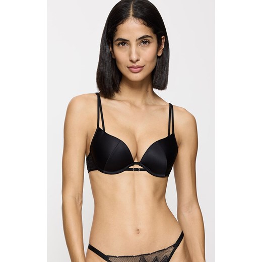 Triumph biustonosz push-up Crazy Stupid Love 10222374-3349, Kolor czarny, Rozmiar 70A, Triumph ze sklepu Intymna w kategorii Biustonosze - zdjęcie 184152758