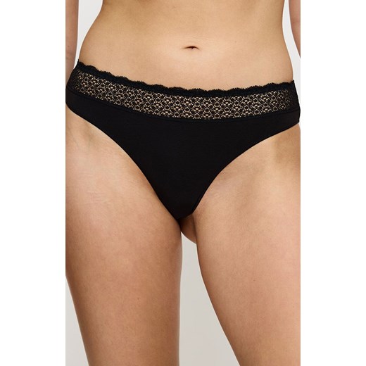 Triumph 3-pack stringi damskie Feel of Modal 10223732-0004, Kolor czarny, Rozmiar L, Triumph ze sklepu Intymna w kategorii Majtki damskie - zdjęcie 184152837