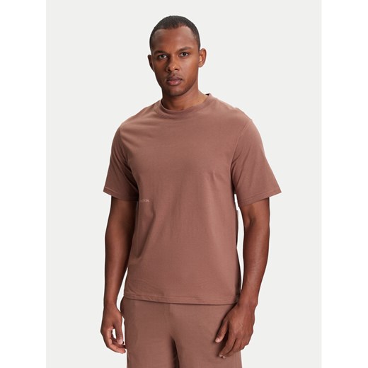 United Colors Of Benetton T-Shirt 30964M01W Beżowy Regular Fit ze sklepu MODIVO w kategorii T-shirty męskie - zdjęcie 184155388