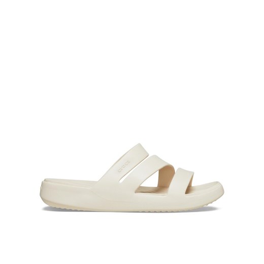 Crocs Klapki Getaway Strappy Sandal W 209587 Écru ze sklepu MODIVO w kategorii Klapki damskie - zdjęcie 184155486