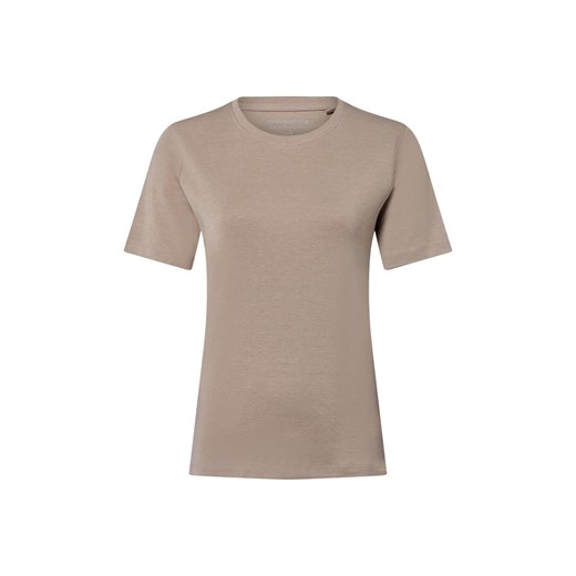 brookshire T-shirt damski Kobiety Bawełna błotnisty jednolity XL vangraaf