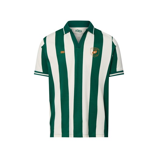 Finshley & Harding London Męska koszulka polo - Hector Mężczyźni Bawełna jodłowy w paski ze sklepu vangraaf w kategorii T-shirty męskie - zdjęcie 184156306