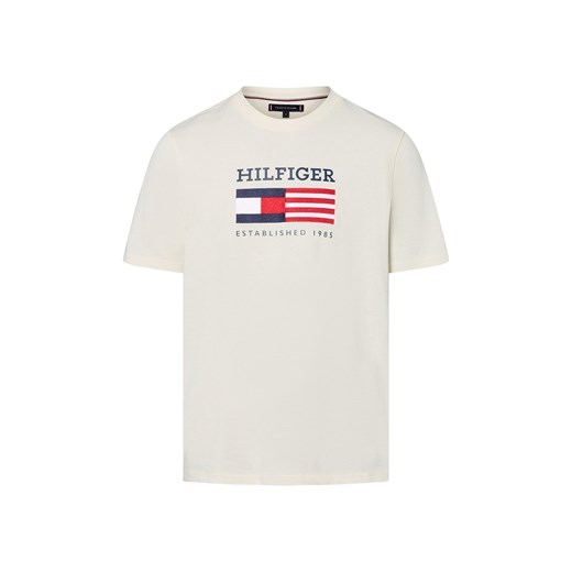 Tommy Hilfiger Koszulka męska Mężczyźni Bawełna écru nadruk ze sklepu vangraaf w kategorii T-shirty męskie - zdjęcie 184156309