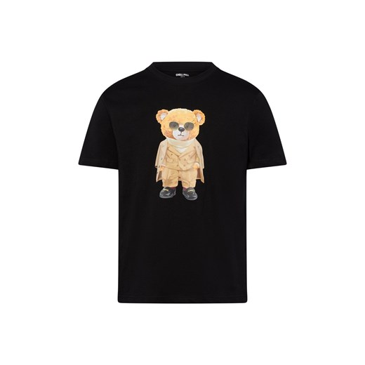 Koszulka męska - Classic Bear Mężczyźni Bawełna czarny nadruk ze sklepu vangraaf w kategorii T-shirty męskie - zdjęcie 184156386
