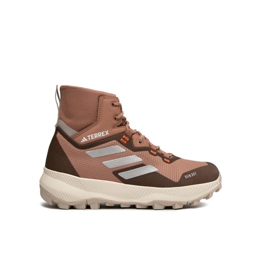 Trekkingi adidas TERREX WMN MID RAIN.RDY Hiking Shoes HQ3557 Brązowy ze sklepu eobuwie.pl w kategorii Buty trekkingowe damskie - zdjęcie 184158235