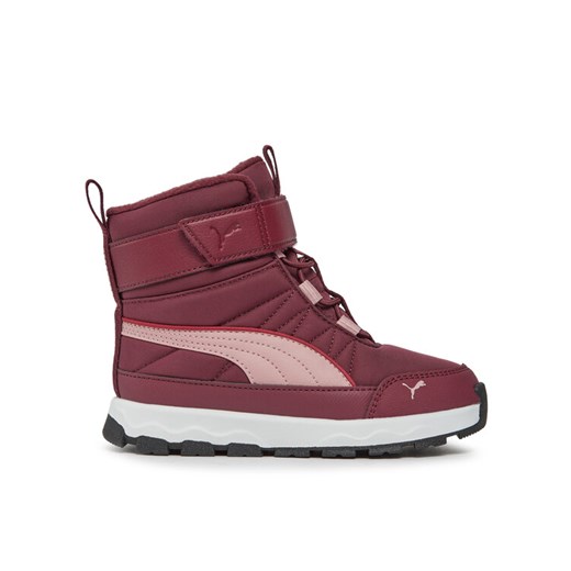 Puma Śniegowce Evolve Boot AC+ PS 392645 04 Bordowy ze sklepu MODIVO w kategorii Buty zimowe dziecięce - zdjęcie 184158405