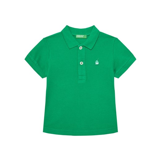 United Colors Of Benetton Polo 3089G3008 Zielony Regular Fit ze sklepu MODIVO w kategorii T-shirty chłopięce - zdjęcie 184158408