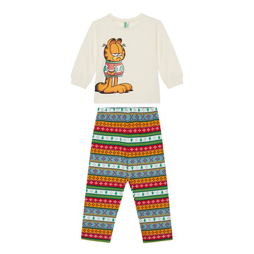 United Colors Of Benetton Piżama 37MW0P07R Kolorowy Regular Fit ze sklepu MODIVO w kategorii Piżamy dziecięce - zdjęcie 184158426