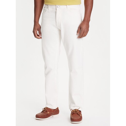 United Colors Of Benetton Jeansy 4RZVUE01W Écru Straight Fit ze sklepu MODIVO w kategorii Jeansy męskie - zdjęcie 184158429