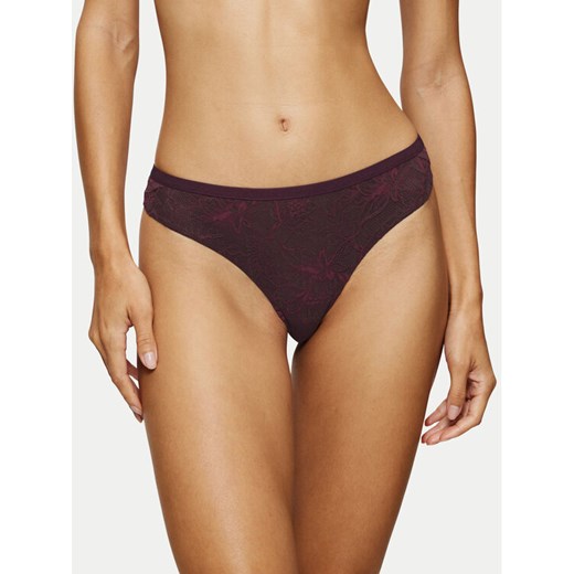 Triumph Figi brazylijskie Amourette Charm 10214456 Bordowy Triumph 40 MODIVO