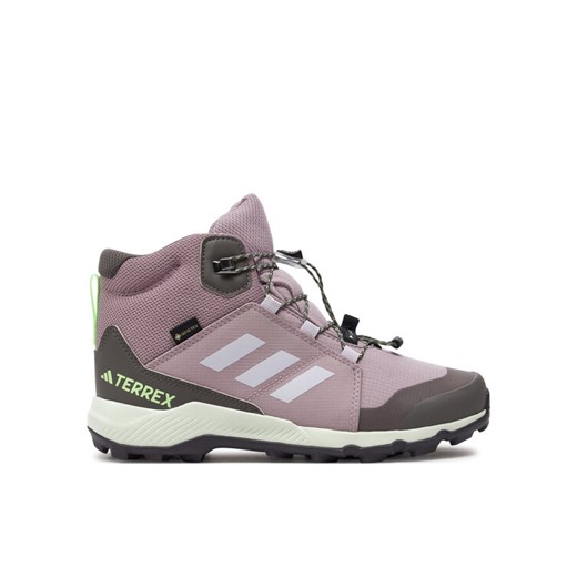 adidas Trekkingi Terrex Mid GORE-TEX Hiking ID3328 Fioletowy ze sklepu MODIVO w kategorii Buty trekkingowe dziecięce - zdjęcie 184158515