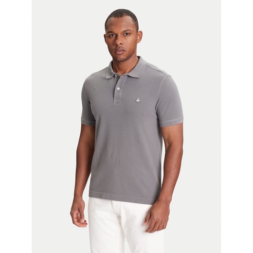 United Colors Of Benetton Polo 3089J3179 Szary Regular Fit ze sklepu MODIVO w kategorii T-shirty męskie - zdjęcie 184158586