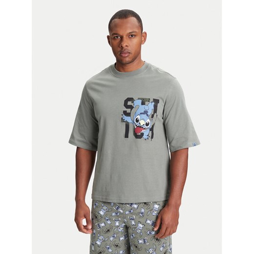 United Colors Of Benetton T-Shirt 30964M01Y Szary Relaxed Fit ze sklepu MODIVO w kategorii T-shirty męskie - zdjęcie 184158597