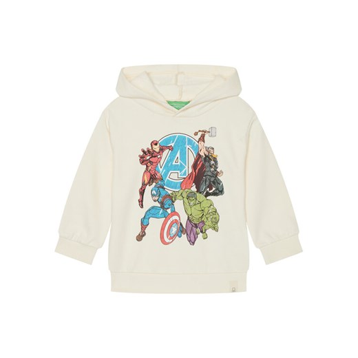 United Colors Of Benetton Bluza 3PQMG2012 Beżowy Regular Fit ze sklepu MODIVO w kategorii Bluzy dziewczęce - zdjęcie 184158598
