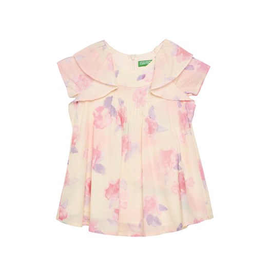 United Colors Of Benetton Sukienka codzienna 4HYUGV02B Różowy Regular Fit ze sklepu MODIVO w kategorii Sukienki dziewczęce - zdjęcie 184158619