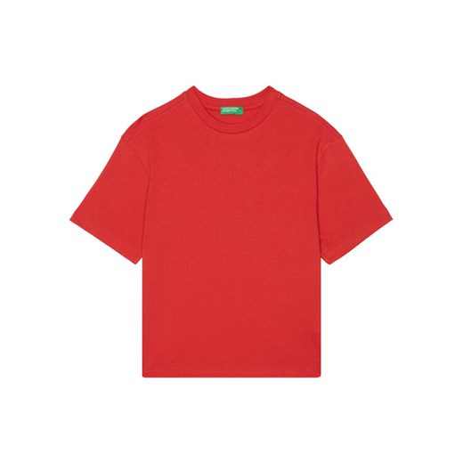 United Colors Of Benetton T-Shirt 3I1XC10O4 Czerwony Regular Fit ze sklepu MODIVO w kategorii T-shirty chłopięce - zdjęcie 184158638