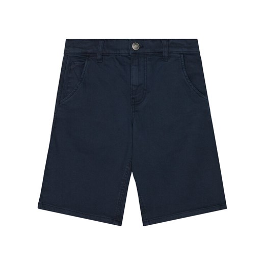 United Colors Of Benetton Szorty materiałowe 4QNJC903Q Granatowy Regular Fit ze sklepu MODIVO w kategorii Spodenki chłopięce - zdjęcie 184158666