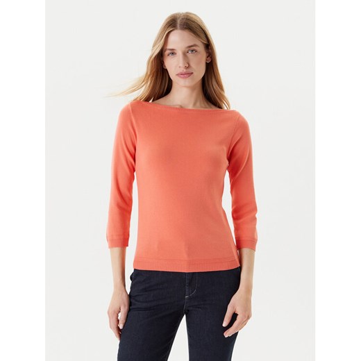 United Colors Of Benetton Sweter 1091D1M09 Pomarańczowy Regular Fit ze sklepu MODIVO w kategorii Swetry damskie - zdjęcie 184158669