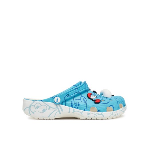 Crocs Klapki Smurfs Classic Clog 210820 Kolorowy ze sklepu MODIVO w kategorii Klapki męskie - zdjęcie 184158705