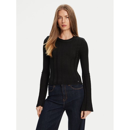 Guess Sweter W5YR13 Z3OT0 Czarny Regular Fit ze sklepu MODIVO w kategorii Swetry damskie - zdjęcie 184158708