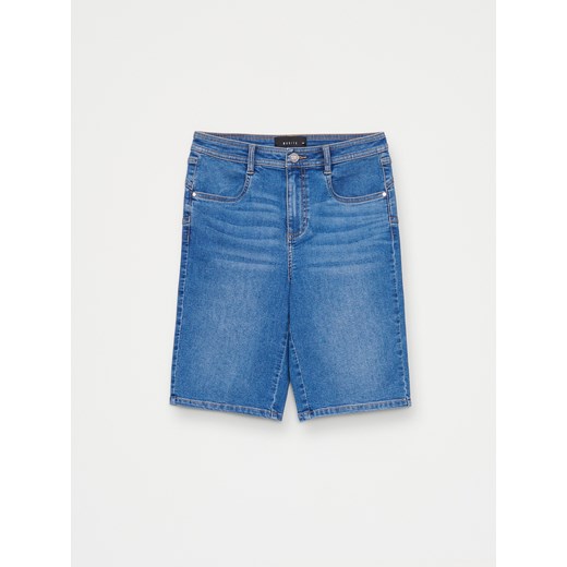 Mohito - Jeansowe szorty - niebieski ze sklepu Mohito w kategorii Szorty - zdjęcie 184161828
