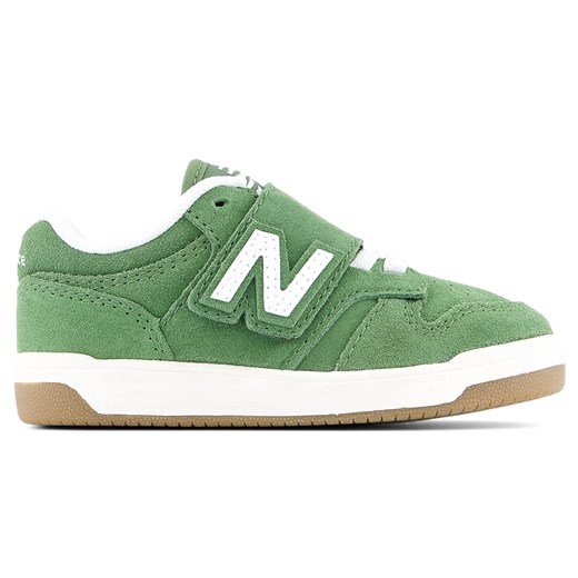 Buty niemowlęce New Balance NWB480SA – zielone ze sklepu New Balance Poland w kategorii Buty sportowe dziecięce - zdjęcie 184161876