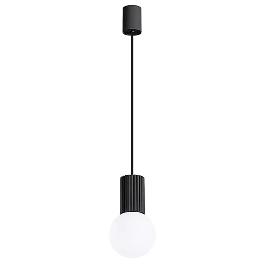 Czarna loftowa lampa wisząca - K599-Buble ze sklepu Edinos.pl w kategorii Lampy wiszące - zdjęcie 184162326