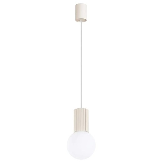 Industrialna beżowa lampa wisząca B4-N55 ze sklepu Edinos.pl w kategorii Lampy wiszące - zdjęcie 184162328