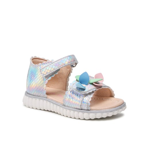 Sandały Nelli Blu AVO-287-010 Srebrny Nelli Blu 25 eobuwie.pl